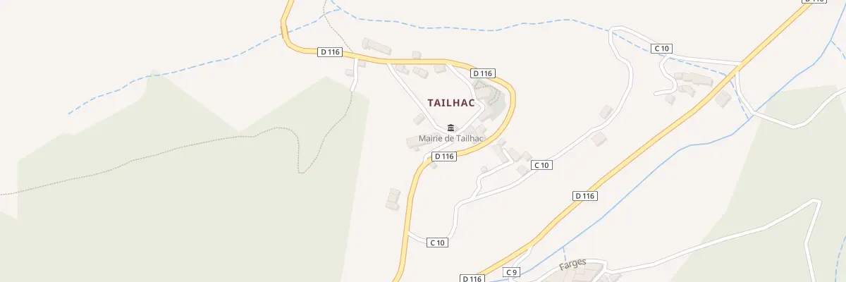 Plan du 135 Rue de la Mairie à Tailhac