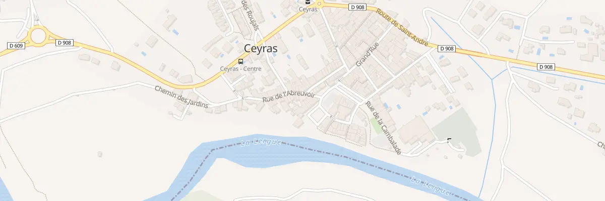 Plan du 3 Rue de l’Abreuvoir à Ceyras