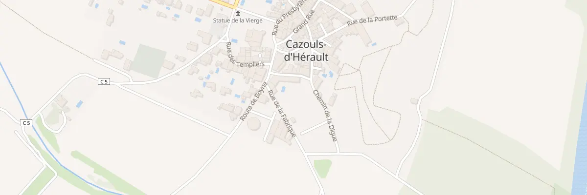 Plan du 4 Rue de la Fabrique à Cazouls-d’Hérault