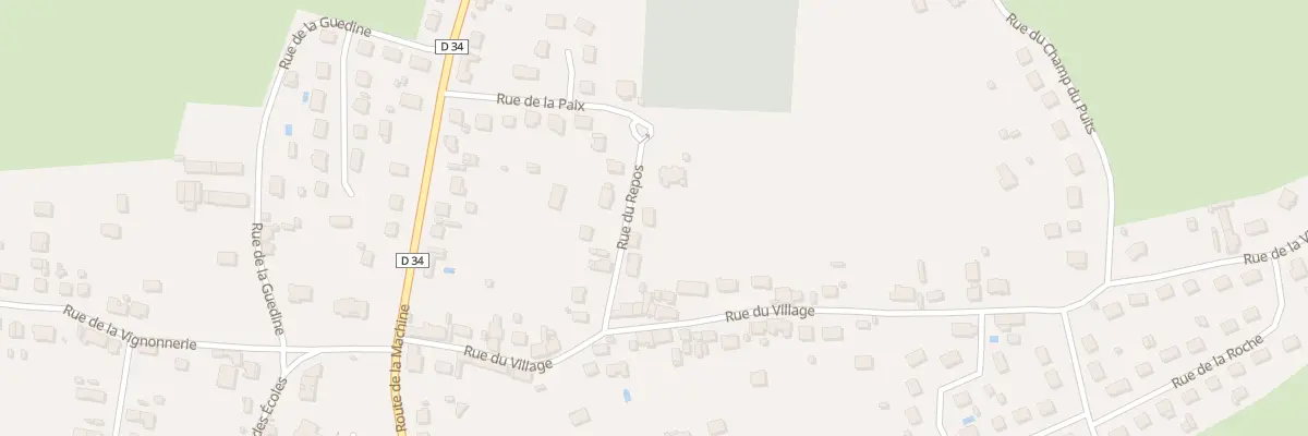 Plan du 4 Rue du Repos à Saint-Léger-des-Vignes