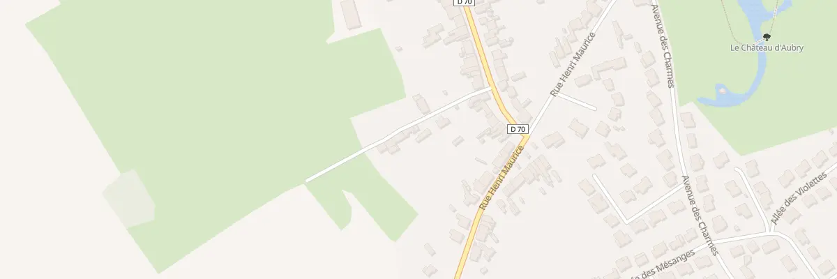 Plan du 15 Rue Pierre Brossolette à Aubry-du-Hainaut