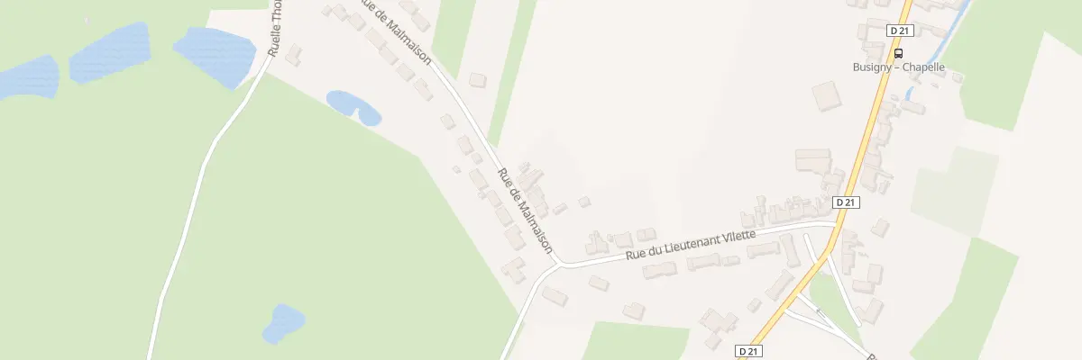 Plan du 39 Rue de Malmaison à Busigny
