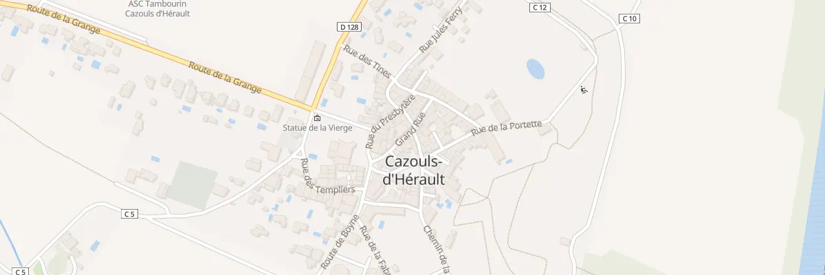 Plan du 3 Rue de la République à Cazouls-d’Hérault