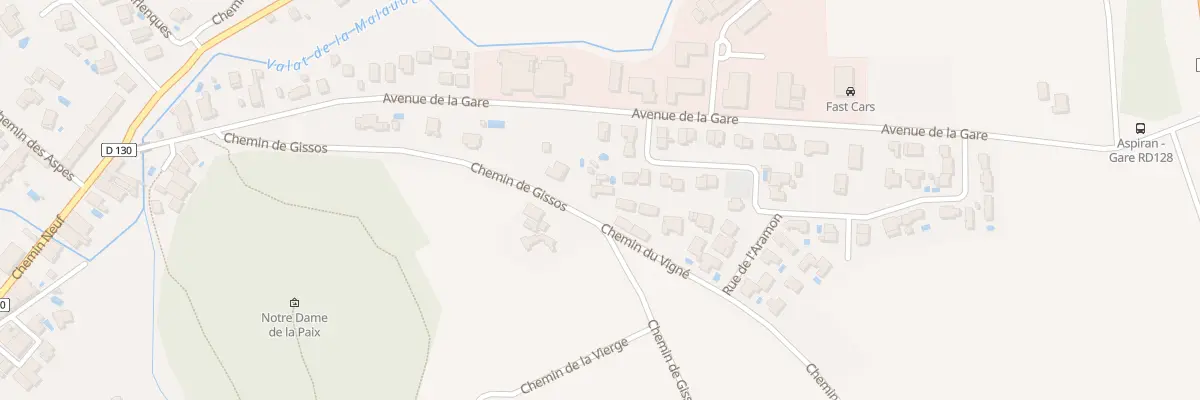 Plan du 5 Chemin de Gissos à Aspiran