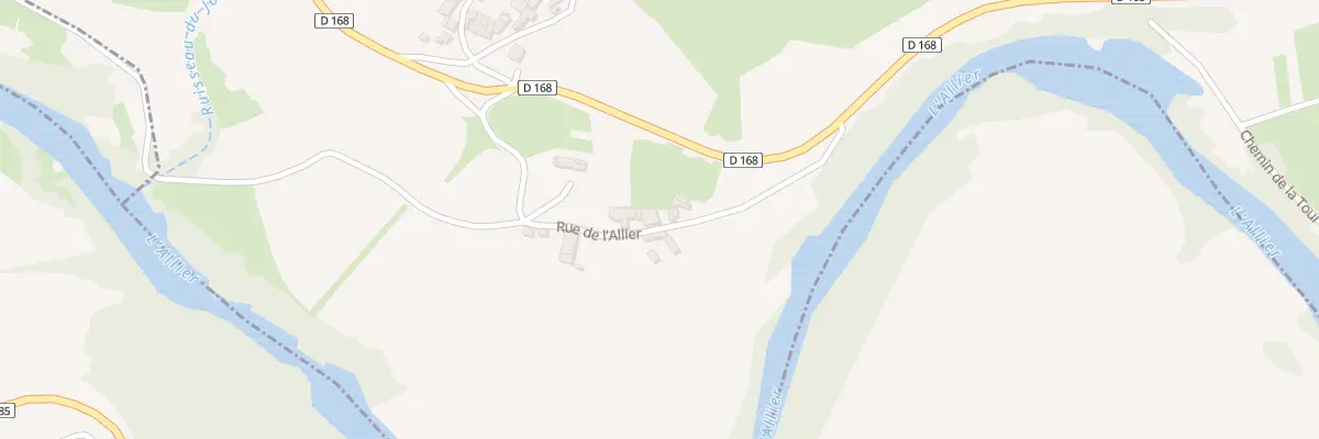 Plan du 5127 Peyre à Cerzat