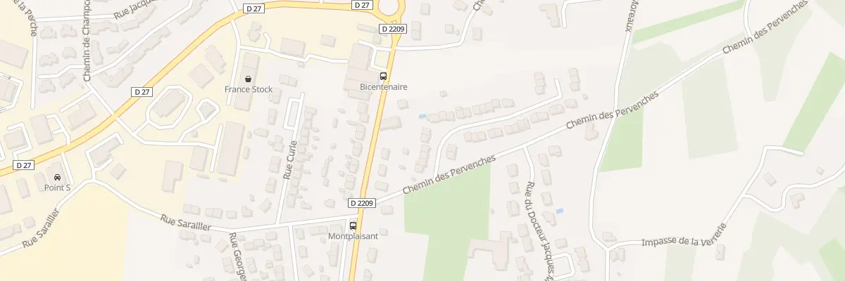 Plan du 9 Rue Jean Rostand à Cusset
