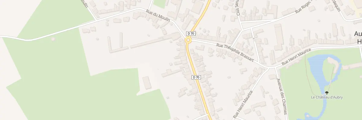 Plan du 45 Rue Pierre Brossolette à Aubry-du-Hainaut