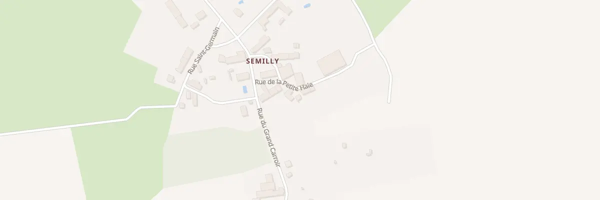 Plan du 189 Semilly à Escamps