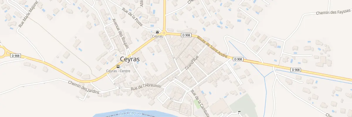 Plan du 6 Rue de la Croix de Belleau à Ceyras