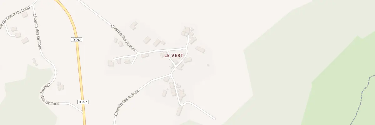 Plan du 5065 Le Vert à Estandeuil