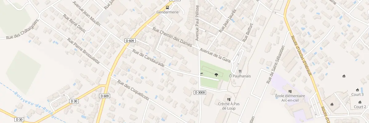 Plan du 4 Rue de la Clairette à Paulhan