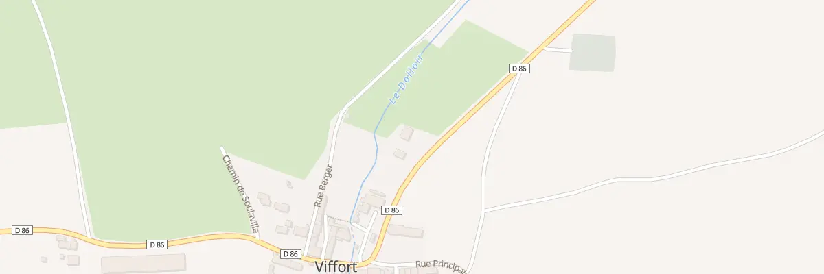 Plan du 1 Rte de Conde à Viffort