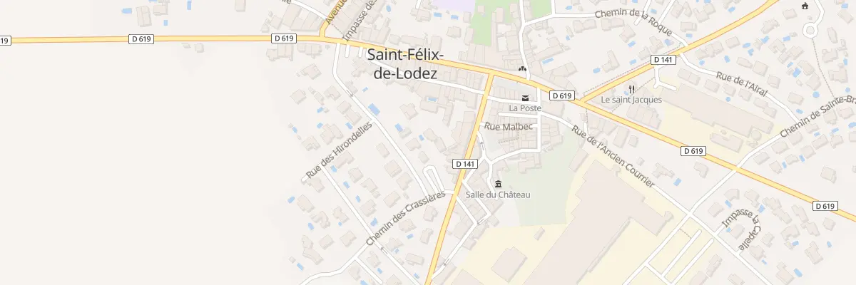 Plan du 165 Che des Horsbiels à Saint-Félix-de-Lodez