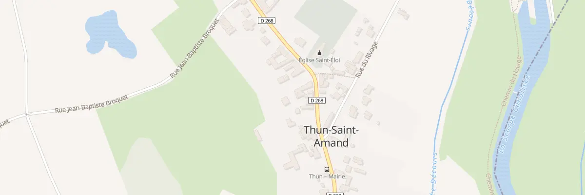 Plan du 32 Rue Jean Lebas à Thun-Saint-Amand