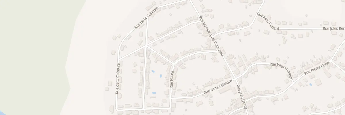 Plan du 24 Rue Haute à La Machine