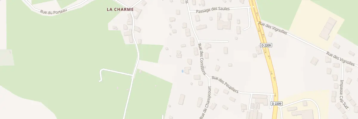 Plan du 26 Rue des Cornillons à Creuzier-le-Vieux