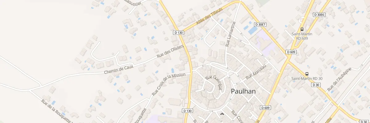 Plan du 15 Av Voltaire à Paulhan