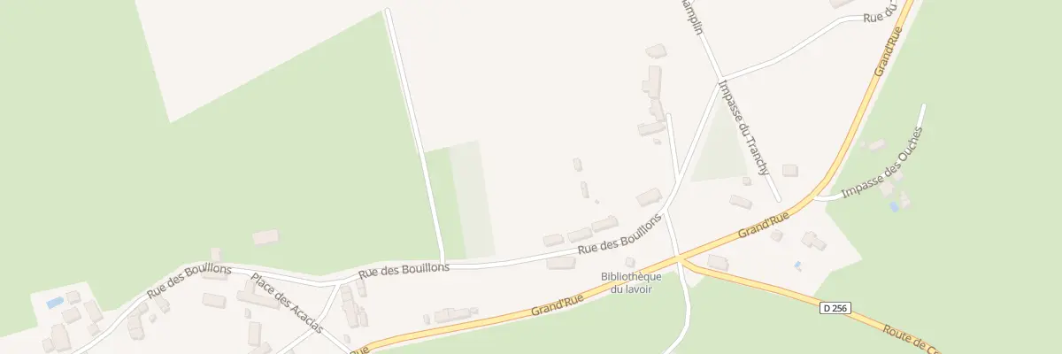 Plan du 3 Rue des Bouillons à Moussy