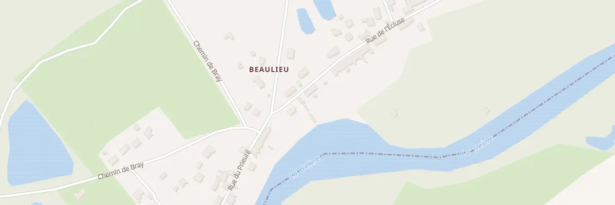 Plan du 4 Rue de l’Ecluse au Mériot