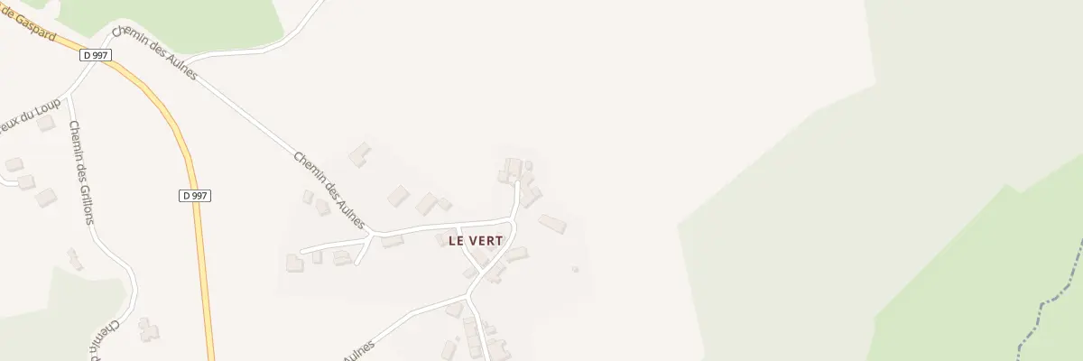 Plan du 5070 Le Vert à Estandeuil