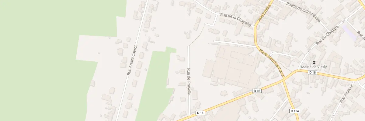 Plan du 20 Rue de Prayelle à Viesly