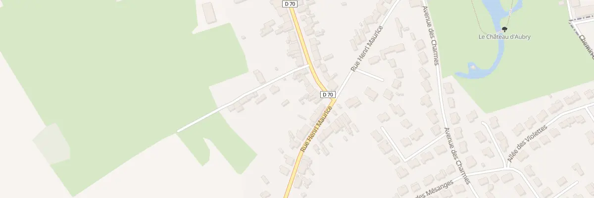 Plan du 7 Rue Pierre Brossolette à Aubry-du-Hainaut