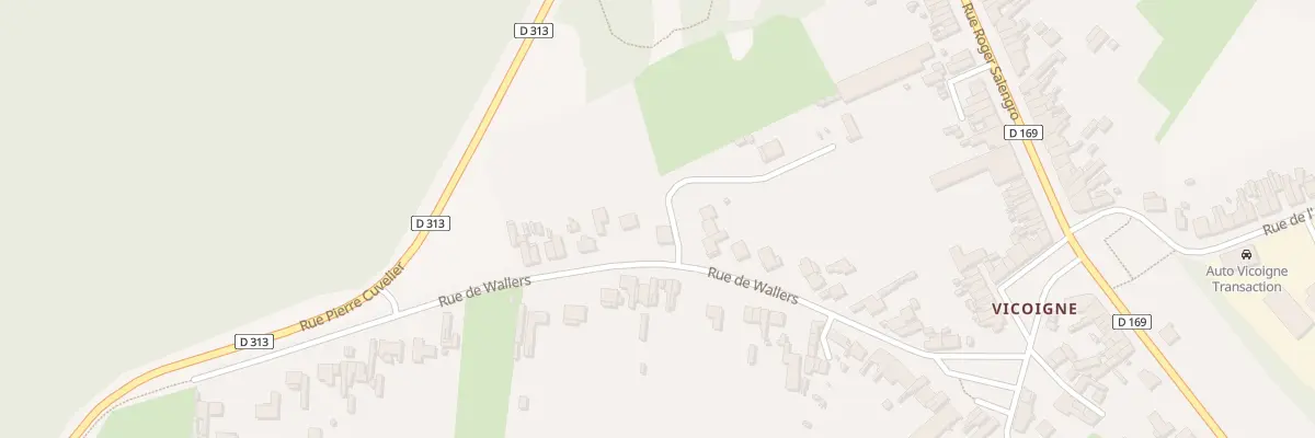 Plan du 228 Rue de Wallers à Raismes