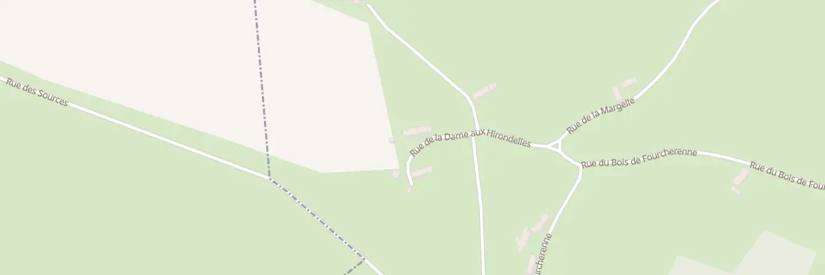 Plan du 4 Rue de la Dame aux Hirondelles à Saxi-Bourdon