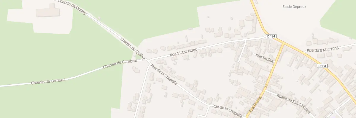 Plan du 31 Rue Victor Hugo à Viesly