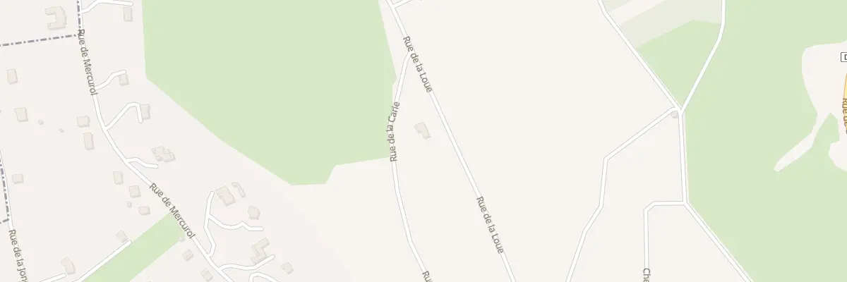 Plan du 5001 Rue de la Loue (Barantan) au Vernet