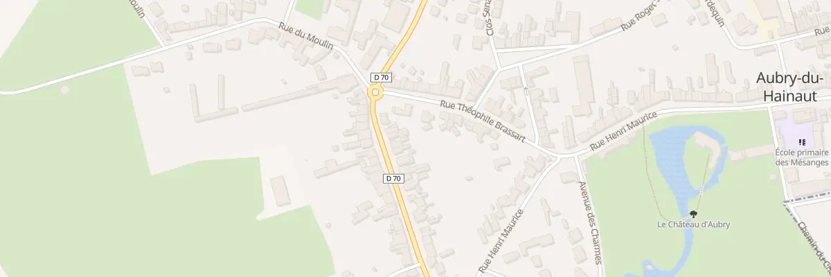 Plan du 34 Rue Pierre Brossolette à Aubry-du-Hainaut