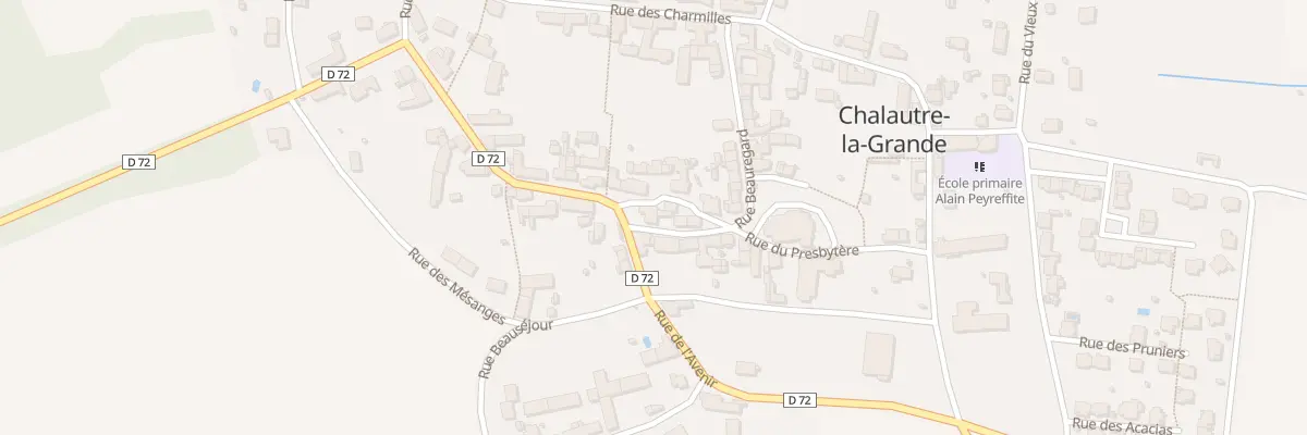Plan du 35 Rue de l’Avenir à Chalautre-la-Grande