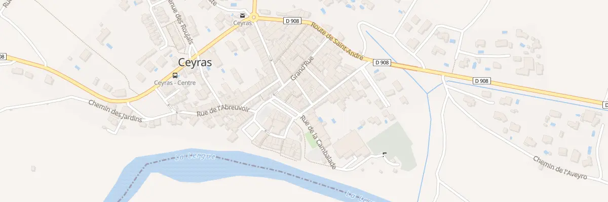 Plan du 3 Rue Teissier à Ceyras