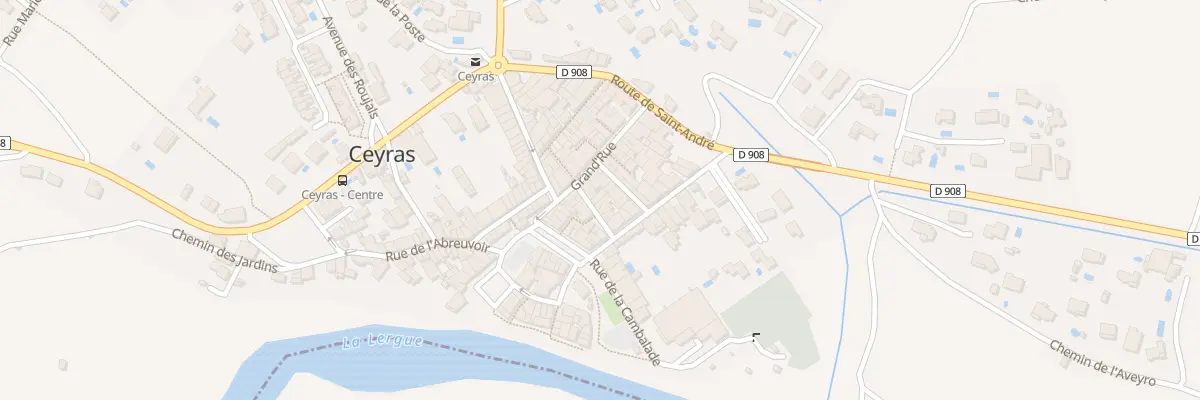 Plan du 12 Rue Teissier à Ceyras
