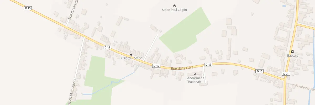 Plan du 28 Rue de la Gare à Busigny