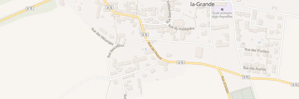 Plan du 30 Rue de l’Avenir à Chalautre-la-Grande