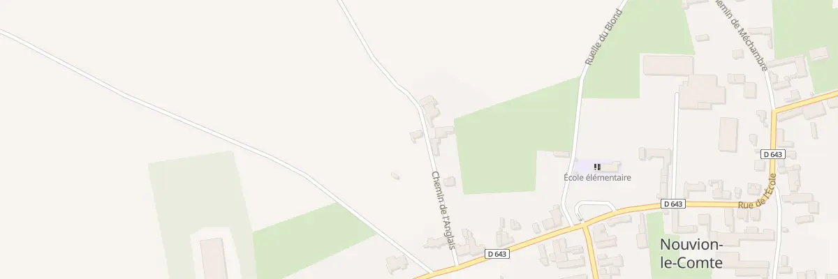 Plan du 1 Rue de l’Anglais à Nouvion-le-Comte