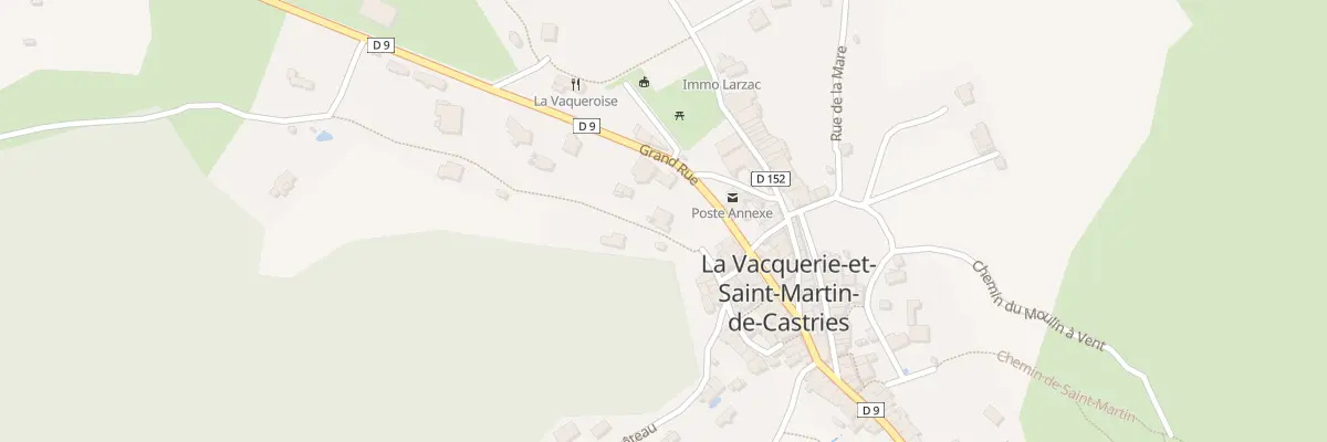 Plan du 11 Rue du Four à La Vacquerie-et-Saint-Martin-de-Castries