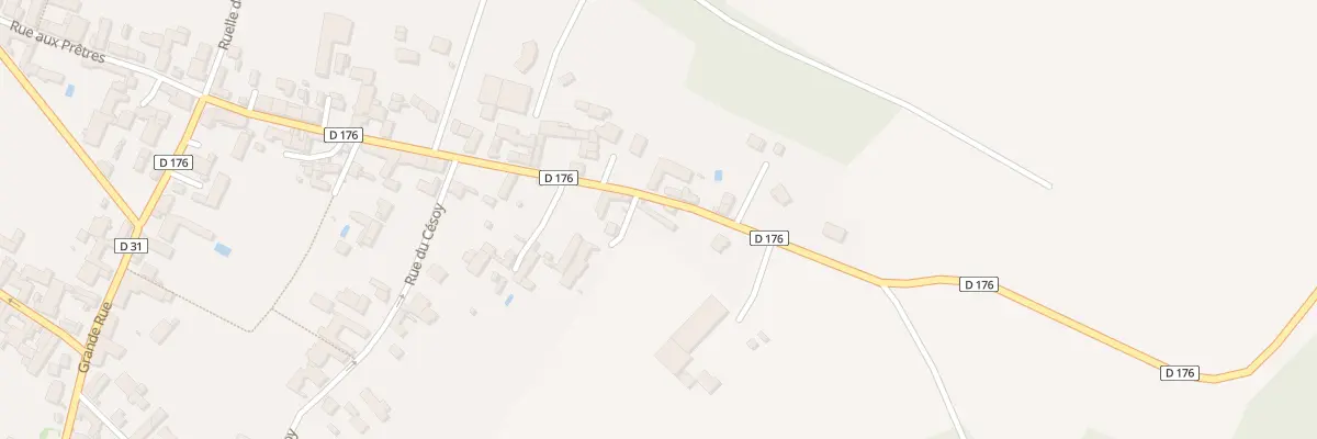 Plan du 38 Rte d’Appoigny à Fleury-la-Vallée
