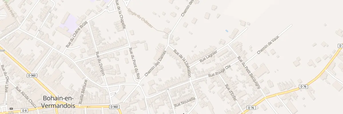 Plan du 23 Rue de la Libération à Bohain-en-Vermandois