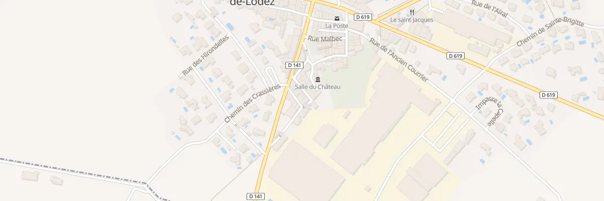 Plan du 7 Rue de la Forge à Saint-Félix-de-Lodez