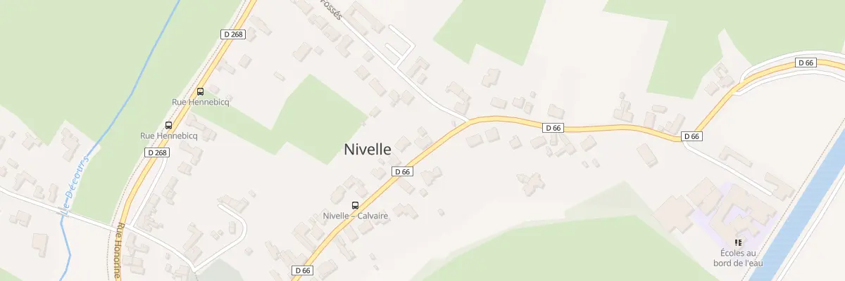 Plan du 50 Rue de l’Eglise à Nivelle