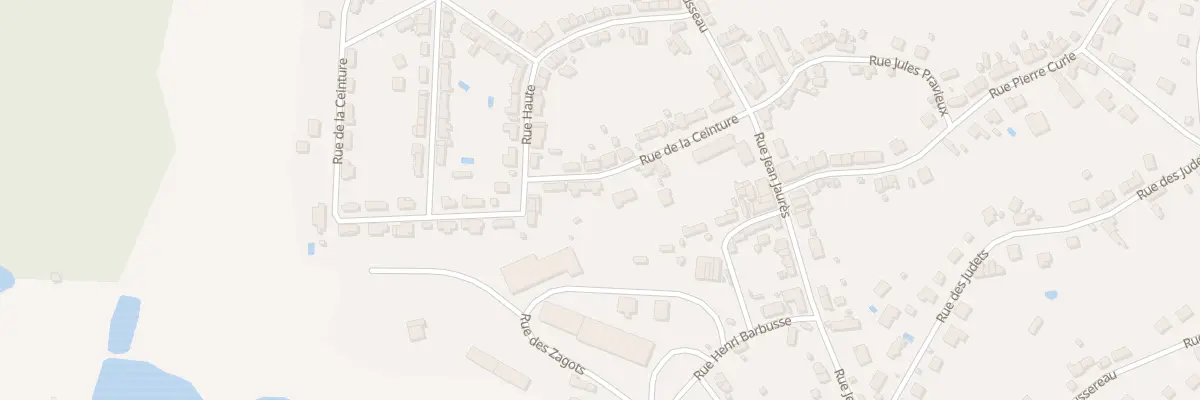 Plan du 7 Rue de Ceinture à La Machine