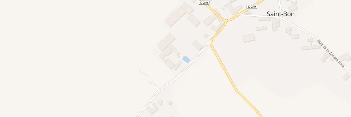 Plan du 1 Rue du Pont de Pierre à Saint-Bon