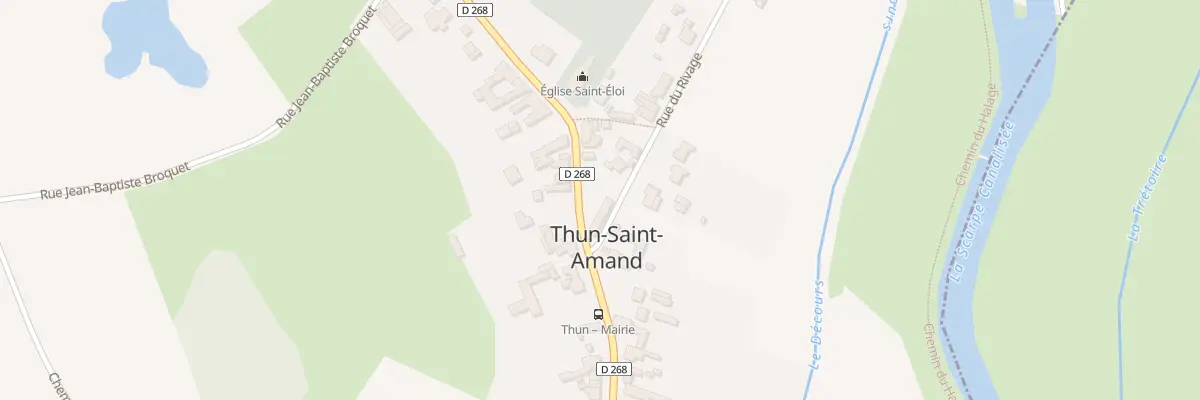 Plan du 17 Rue Jean Lebas à Thun-Saint-Amand