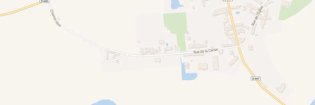 Plan du 14 Rue de la Cense à Nouvion-le-Comte