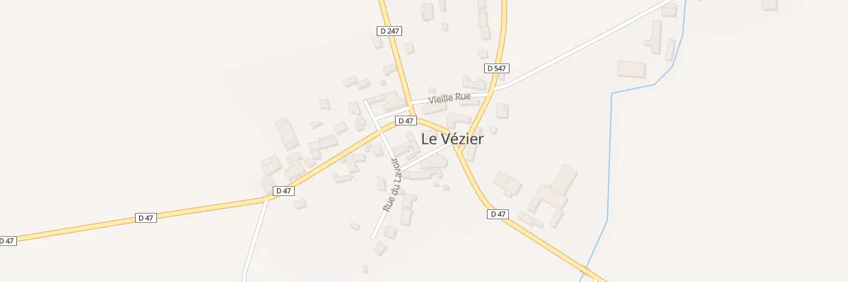 Plan du 3 Rue du Village au Vézier