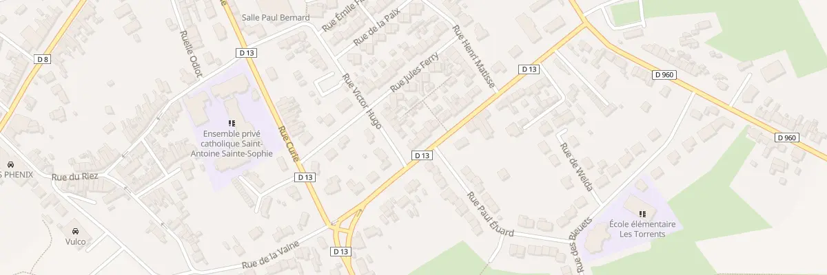 Plan du 26 Rue Jean Moulin à Bohain-en-Vermandois