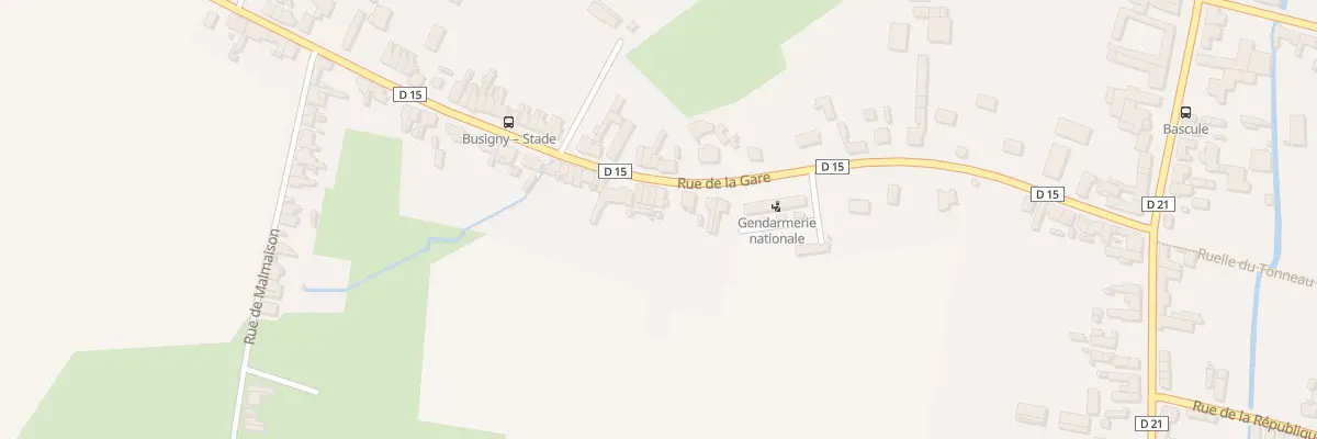 Plan du 51 Rue de la Gare à Busigny
