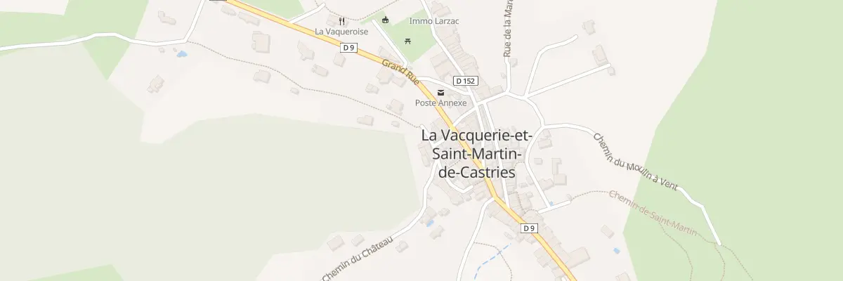 Plan du 18 Rue du Four à La Vacquerie-et-Saint-Martin-de-Castries